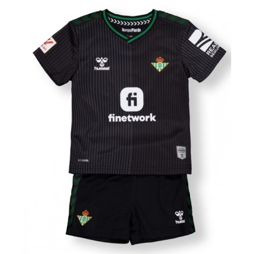 Maillot de foot Real Betis Troisième enfant 2023-24 Manches Courte (+ pantalon court)